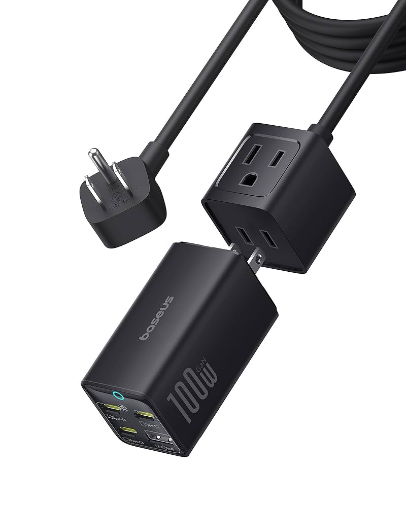 電源ユニット Baseus PowerCombo Pro PowerStrip 100W Baseus PowerCombo Pro 7 Ports Power Strip 100W